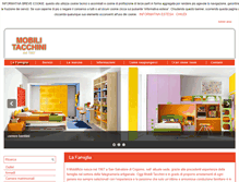 Tablet Screenshot of mobilitacchini.com